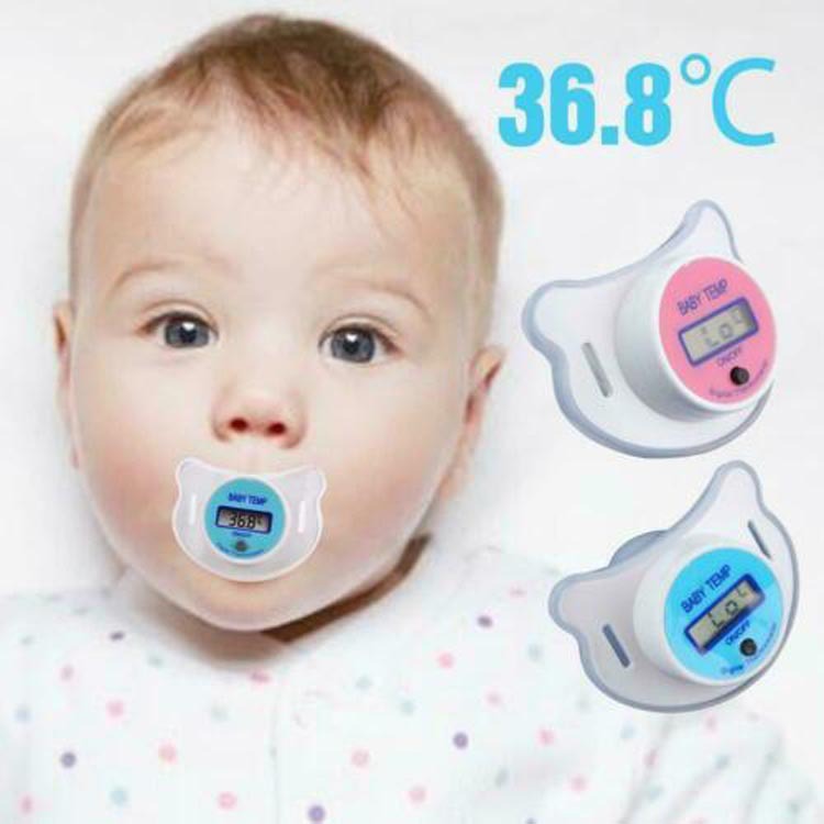 Digital Thermometer With Baby Pacifier Design